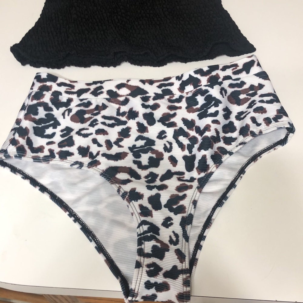 2 piece swim suit tankini size M - Picture 3 of 8